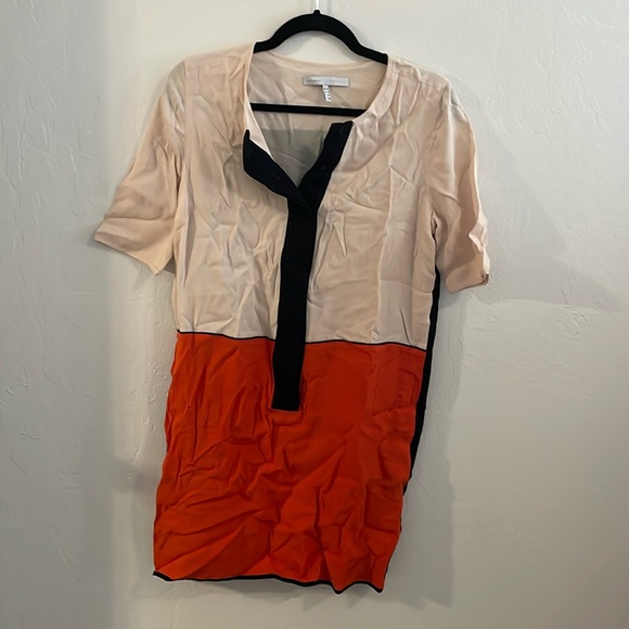 VICTORIA VICTORIA BECKHAM color block dress - Picture 1 of 3